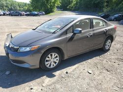 Honda Civic lx salvage cars for sale: 2012 Honda Civic LX