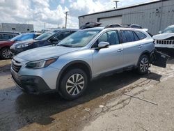 Salvage cars for sale at Chicago Heights, IL auction: 2020 Subaru Outback Premium