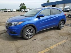 Salvage cars for sale at Woodhaven, MI auction: 2021 Honda HR-V EX