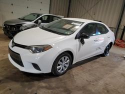 Salvage cars for sale at auction: 2016 Toyota Corolla L