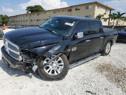 Salvage cars for sale from Copart Opa Locka, FL: 2014 Dodge RAM 1500 Longhorn