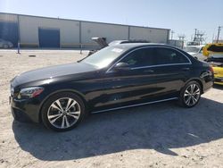 Salvage cars for sale at Haslet, TX auction: 2019 Mercedes-Benz C300