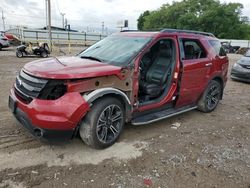 Salvage cars for sale at Oklahoma City, OK auction: 2014 Ford Explorer Sport