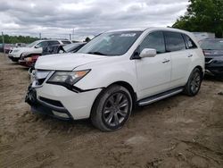 Acura salvage cars for sale: 2010 Acura MDX Advance