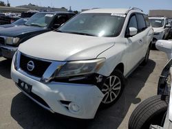 Salvage cars for sale from Copart Martinez, CA: 2013 Nissan Pathfinder S