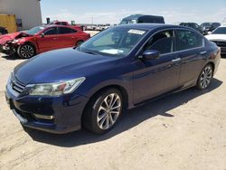 Salvage cars for sale at Amarillo, TX auction: 2013 Honda Accord Sport