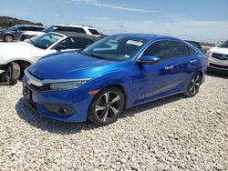 Salvage cars for sale from Copart Temple, TX: 2017 Honda Civic Touring