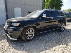 Salvage cars for sale at Kansas City, KS auction: 2015 Jeep Grand Cherokee Summit