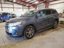 Salvage cars for sale from Copart Lansing, MI: 2017 Toyota Highlander Hybrid