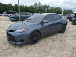 Salvage cars for sale at auction: 2017 Toyota Corolla L