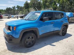 Vehiculos salvage en venta de Copart Ocala, FL: 2015 Jeep Renegade Sport