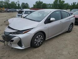 Salvage cars for sale at Baltimore, MD auction: 2022 Toyota Prius Prime LE