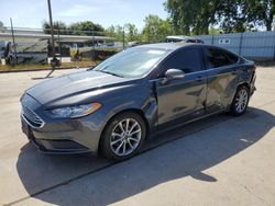 Vehiculos salvage en venta de Copart Sacramento, CA: 2017 Ford Fusion SE