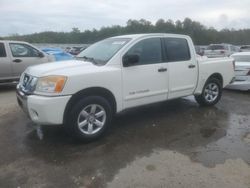 Salvage cars for sale at Harleyville, SC auction: 2012 Nissan Titan S