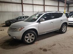 Salvage cars for sale at Pennsburg, PA auction: 2006 Nissan Murano SL