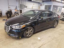 Salvage cars for sale from Copart Wheeling, IL: 2018 Hyundai Elantra SEL
