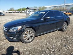 Mercedes-Benz salvage cars for sale: 2015 Mercedes-Benz C 300 4matic