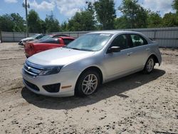Salvage cars for sale from Copart Midway, FL: 2012 Ford Fusion S
