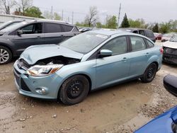Salvage cars for sale at Lansing, MI auction: 2012 Ford Focus SE