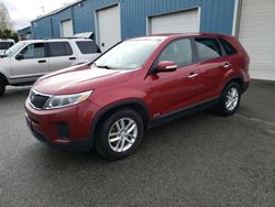 Salvage cars for sale at Anchorage, AK auction: 2015 KIA Sorento LX