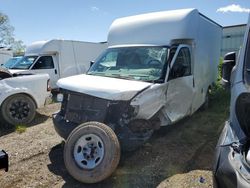Salvage trucks for sale at Davison, MI auction: 2014 Chevrolet Express G3500