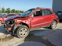 Salvage cars for sale from Copart Lawrenceburg, KY: 2010 Hyundai Santa FE GLS