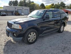 Salvage cars for sale from Copart Mendon, MA: 2004 Lincoln Aviator