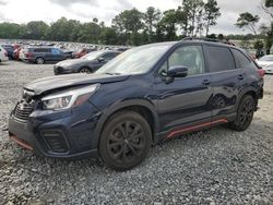 Salvage cars for sale at Byron, GA auction: 2019 Subaru Forester Sport