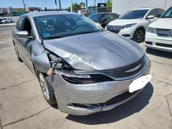 Salvage cars for sale at North Las Vegas, NV auction: 2015 Chrysler 200 Limited