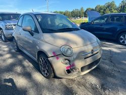 Salvage cars for sale at Hueytown, AL auction: 2012 Fiat 500 Sport