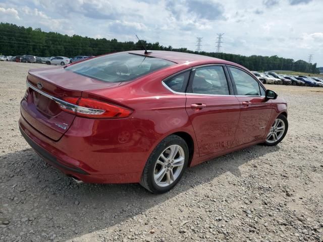 2018 Ford Fusion SE Hybrid