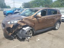Salvage cars for sale at Moraine, OH auction: 2017 KIA Sportage LX