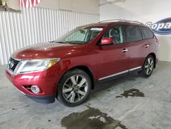 Salvage cars for sale from Copart Tulsa, OK: 2014 Nissan Pathfinder S