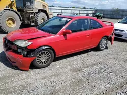 Honda salvage cars for sale: 2005 Honda Civic EX