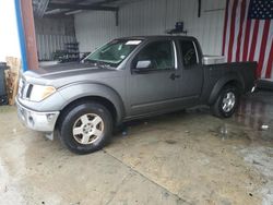 Salvage cars for sale from Copart Mebane, NC: 2006 Nissan Frontier King Cab LE