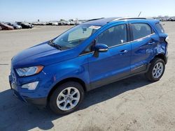 Salvage cars for sale at Martinez, CA auction: 2020 Ford Ecosport SE