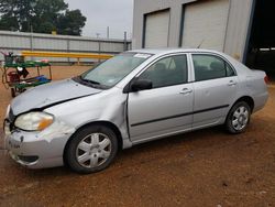 Salvage cars for sale from Copart Longview, TX: 2006 Toyota Corolla CE