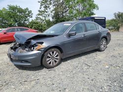 Salvage cars for sale from Copart Baltimore, MD: 2011 Honda Accord EXL