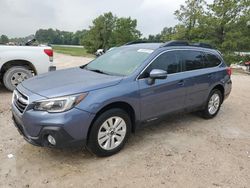 Salvage cars for sale at Houston, TX auction: 2018 Subaru Outback 2.5I Premium