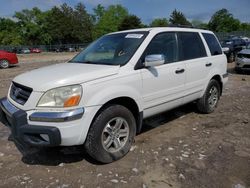 Salvage cars for sale at Madisonville, TN auction: 2004 Honda Pilot EXL