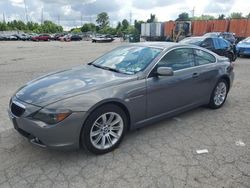 Salvage cars for sale from Copart Bridgeton, MO: 2006 BMW 650 I