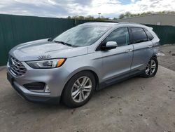 Salvage cars for sale at Exeter, RI auction: 2020 Ford Edge SEL