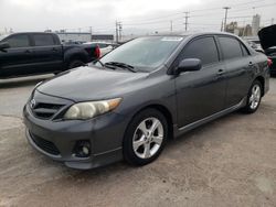 Salvage cars for sale from Copart Sun Valley, CA: 2012 Toyota Corolla Base