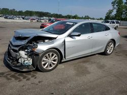 Salvage cars for sale at auction: 2019 Chevrolet Malibu LT