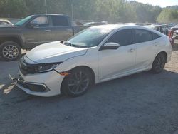 Honda Civic salvage cars for sale: 2019 Honda Civic EX