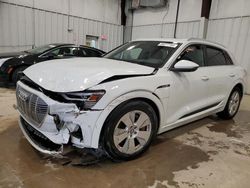 Salvage cars for sale from Copart Franklin, WI: 2019 Audi E-TRON Premium Plus