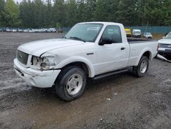Salvage cars for sale from Copart Graham, WA: 2003 Ford Ranger
