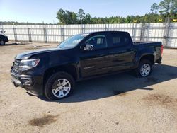 Salvage cars for sale at Harleyville, SC auction: 2021 Chevrolet Colorado LT