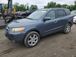 Salvage cars for sale from Copart Baltimore, MD: 2007 Hyundai Santa FE SE