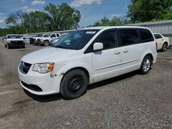 Salvage cars for sale at West Mifflin, PA auction: 2015 Dodge Grand Caravan SXT